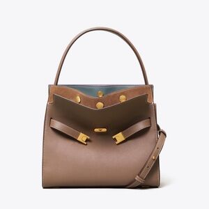 Tory Burch Lee Radziwill Shoulder Bag in Clam Shell